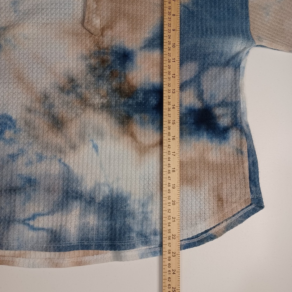 Women's‎ Belle by Belldini Lightweight Tye Dye Long Sleeve Hoodie Size Medium - Picture 6 of 11